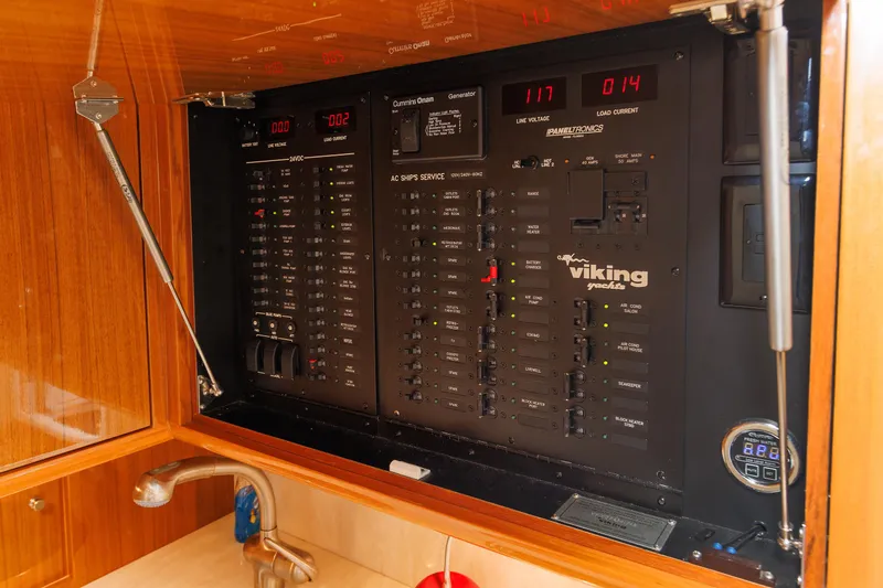 Slide: The Image of 2018 Viking FIVE FISH - Ship's Electrical Panel - 8