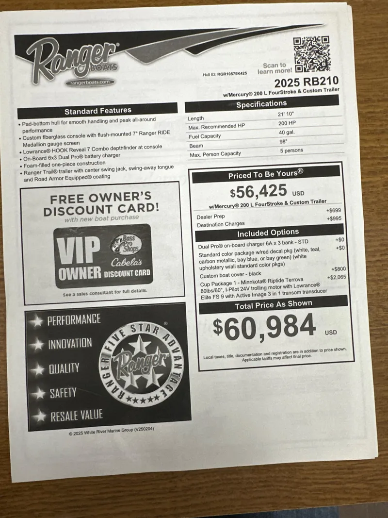 Slide: The Image of Ranger RB210 2025 - 13