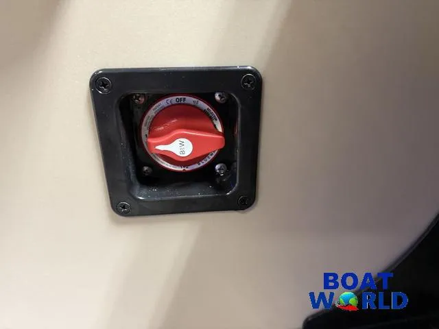 Slide: The Image of Battery switch on 2025 Bentley Pontoons Legacy 223 Navigator Tritoon. - 22