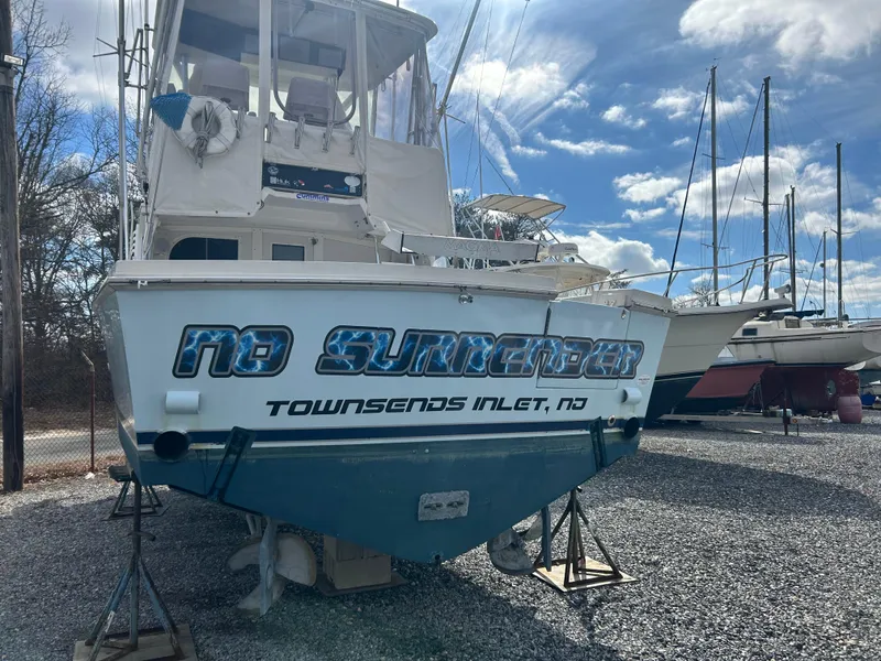Slide: The Image of 1995 Blackfin 33 Convertible boat named "No Surrender" at Townsend's Inlet, NJ. - 3