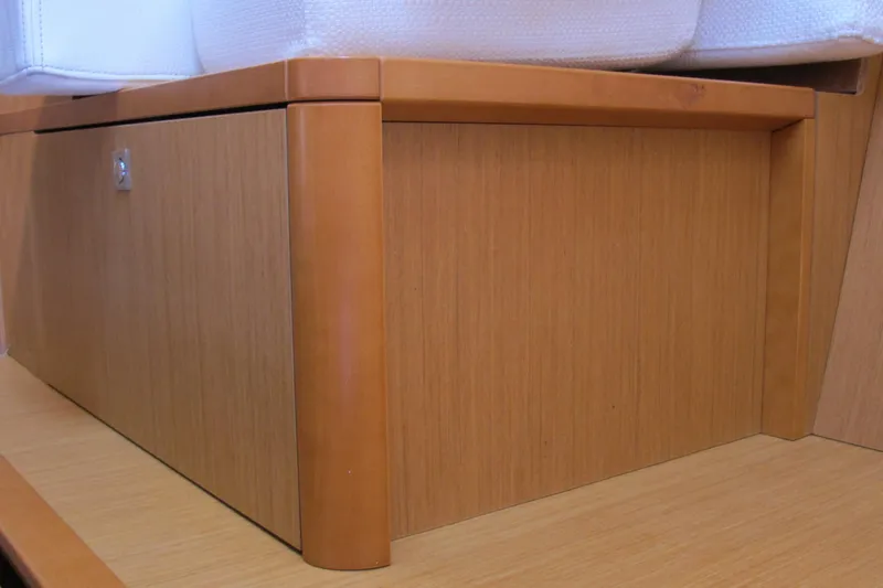 Slide: The Image of Interior wood finish of 2013 Jeanneau Sun Odyssey 379 yacht. - 46