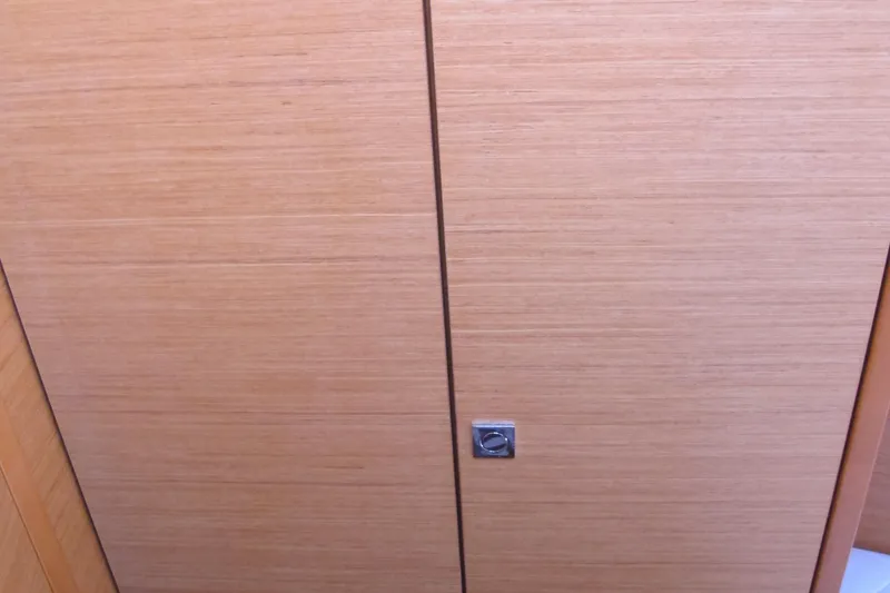 Slide: The Image of Wooden interior paneling on a 2013 Jeanneau Sun Odyssey 379 yacht. - 48