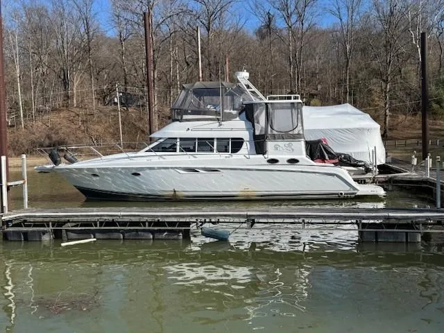 Slide: The Image of Silverton 442 Cockpit Motor Yacht 1996 - 3