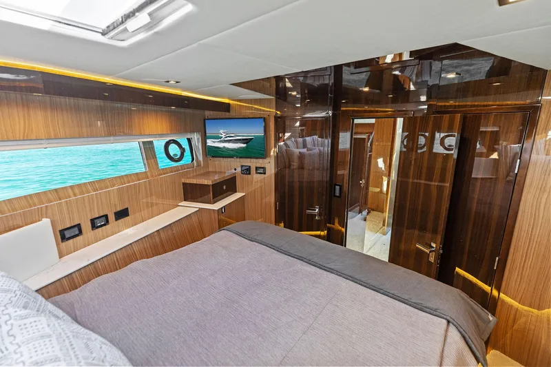 Slide: The Image of 2023 Cruisers Yachts 60 Cantius Fly- VIP Stateroom - 23