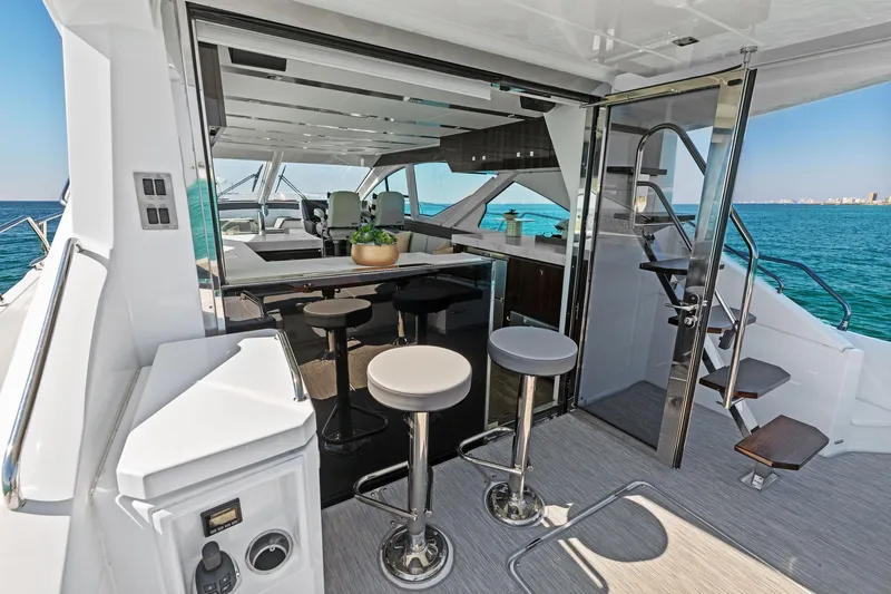 Slide: The Image of 2023 Cruisers Yachts 60 Cantius Fly  Galley Passthrough - 46