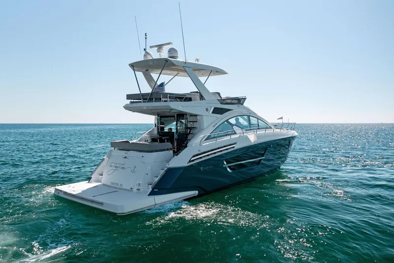 Slide: The Image of 2023 Cruisers Yachts 60 Cantius Fly- Transom - 69