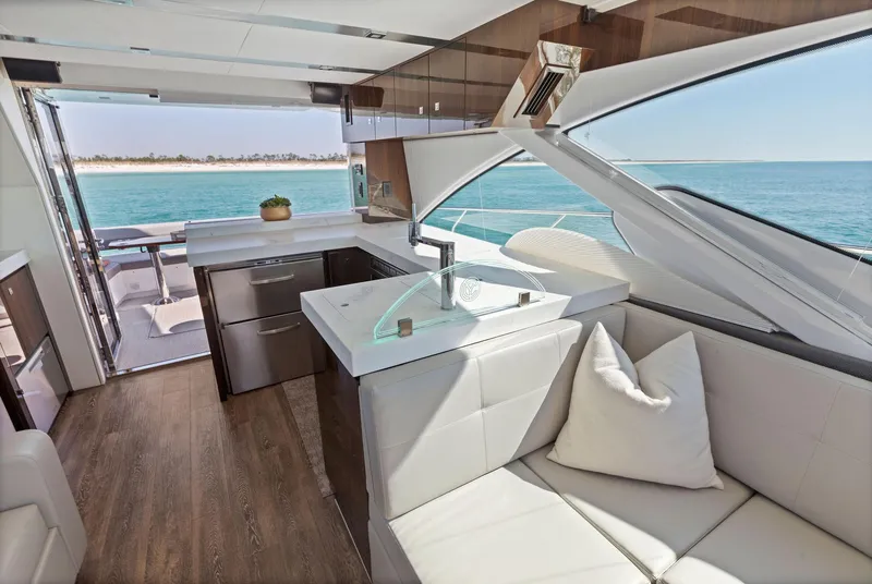 Slide: The Image of 2023 Cruisers Yachts 60 Cantius Fly- Galley - 9