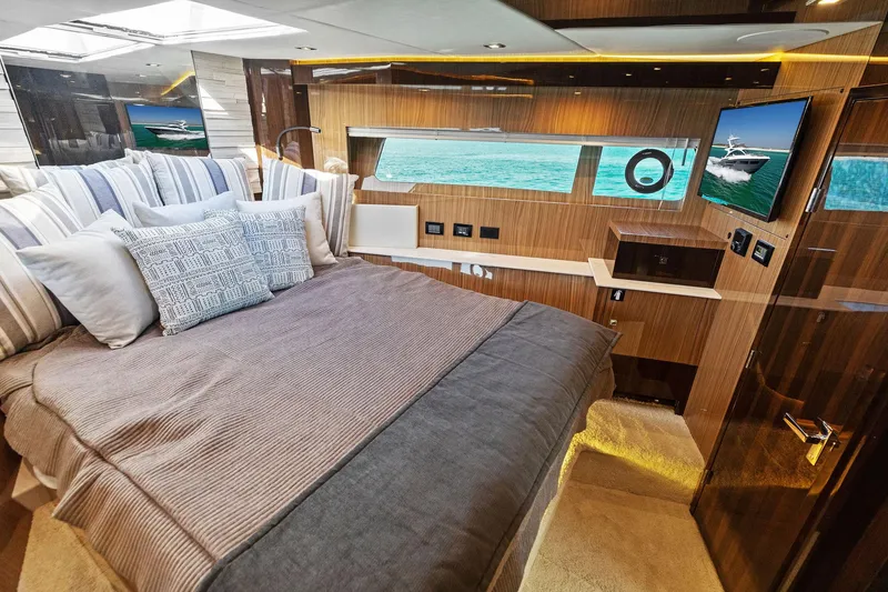 Slide: The Image of 2023 Cruisers Yachts 60 Cantius Fly- VIP Stateroom - 24