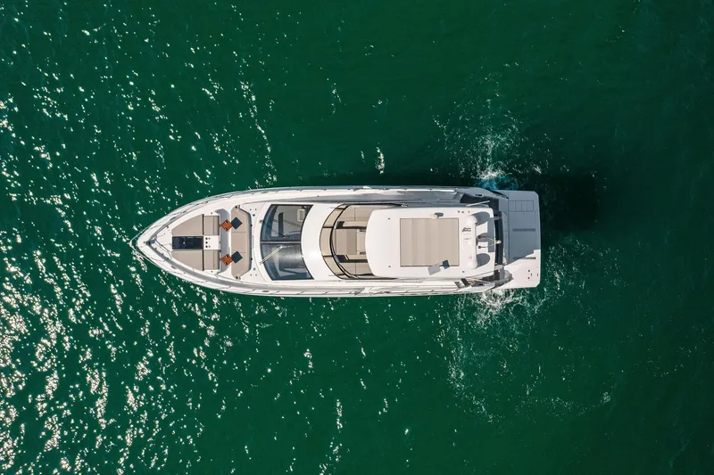 Slide: The Image of 2023 Cruisers Yachts 60 Cantius Fly  Aerial 3 - 65