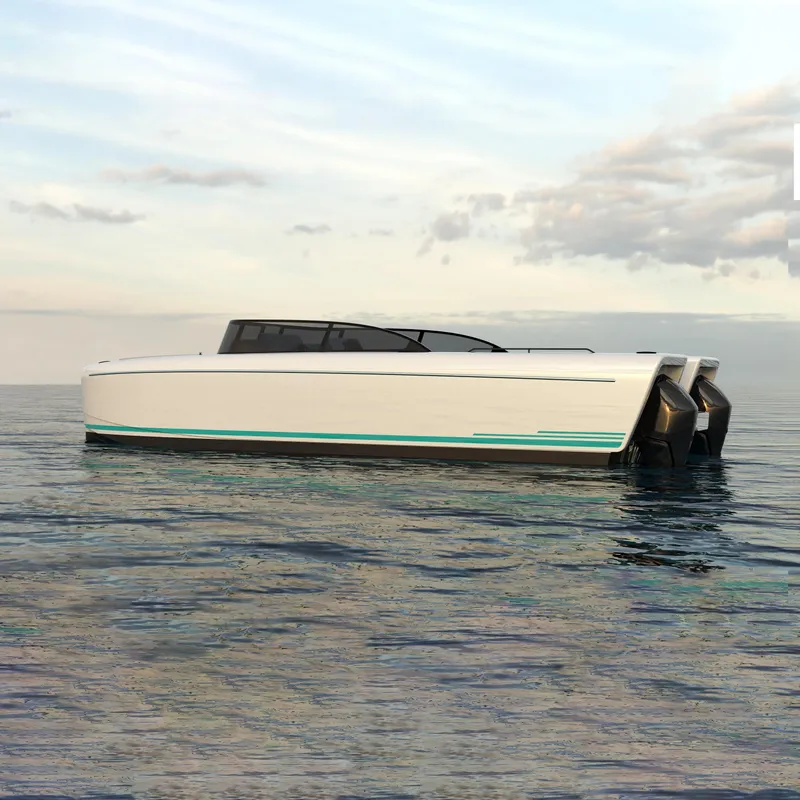 Slide: The Image of 2025 Canados Heritage 36 yacht cruising on blue ocean near scenic coastline. - 3