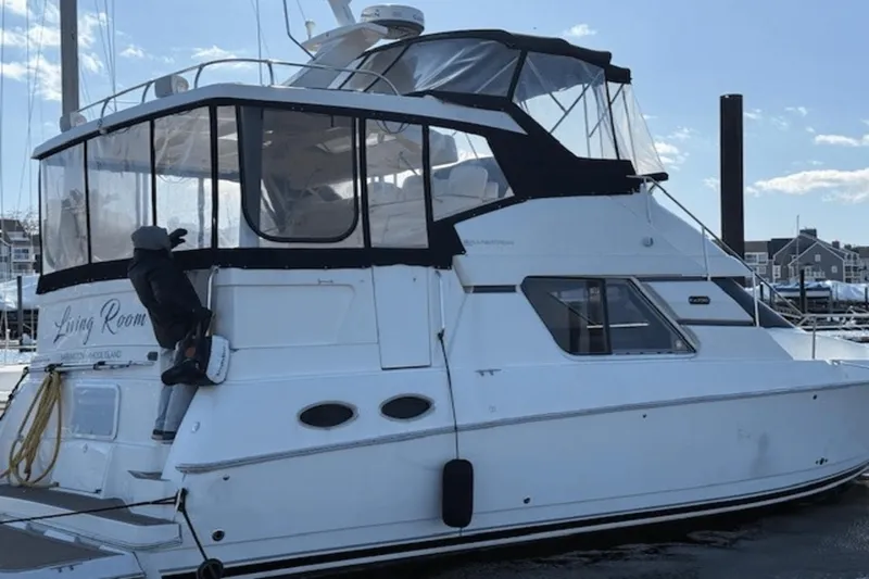 Slide: The Image of Silverton 392 Motor Yacht 2001 - 2