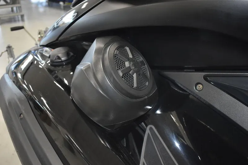 Slide: The Image of 2023 Yamaha WaveRunner FX SVHO® with Audio System speaker detail. - 11