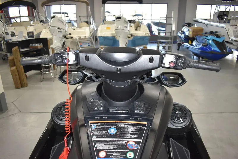 Slide: The Image of 2023 Yamaha WaveRunner FX SVHO® with Audio System, dashboard view in showroom. - 25