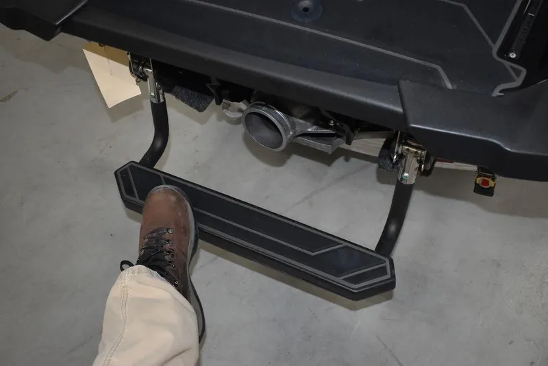 Slide: The Image of 2023 Yamaha WaveRunner FX SVHO® rear step with booted foot for scale. - 38