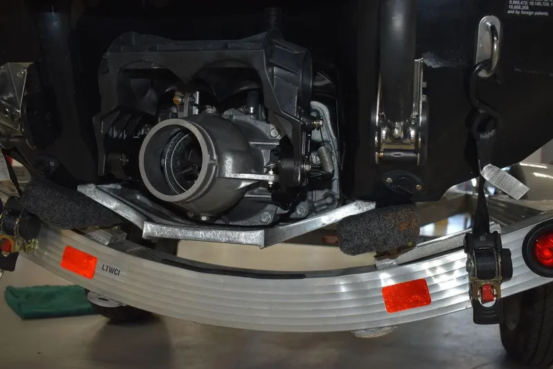 Slide: The Image of 2023 Yamaha WaveRunner FX SVHO® jet propulsion system close-up. - 39