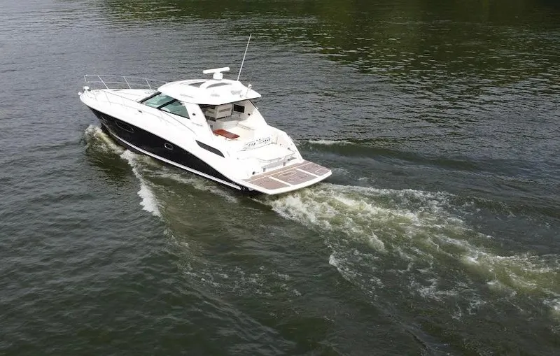 Slide: The Image of Sea Ray 450 Sundancer 2011 - 13
