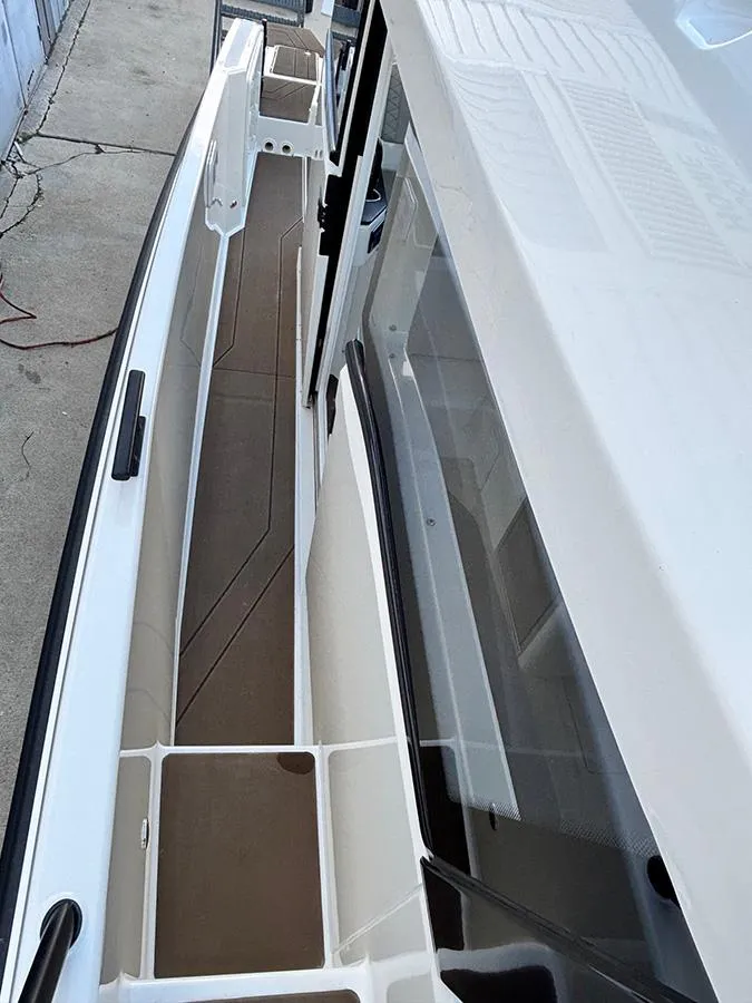 Slide: The Image of Navan C30 2025 boat deck with sleek design and modern features. - 46