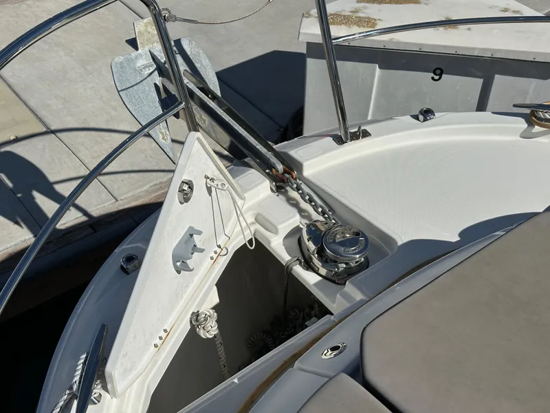 Slide: The Image of 2021 Jeanneau NC 1095 Fly boat anchor system and deck details. - 30