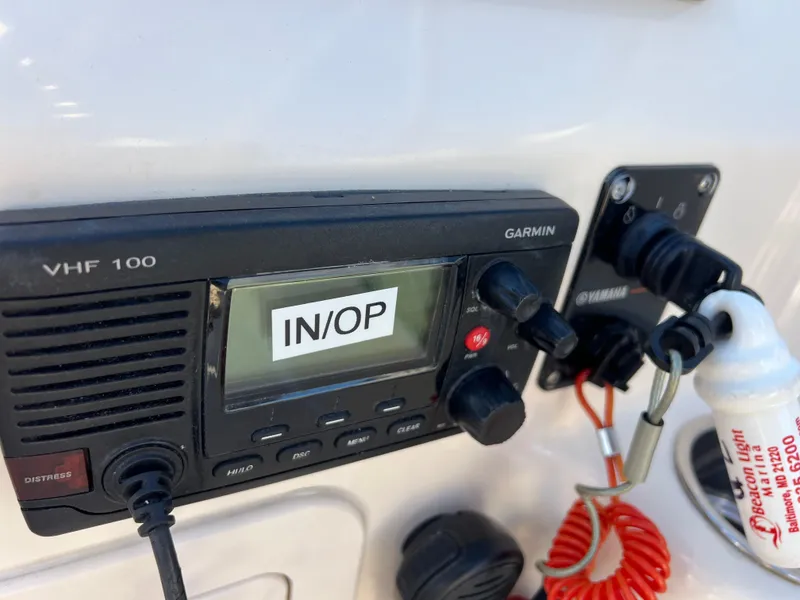 Slide: The Image of Garmin VHF Radio - 25