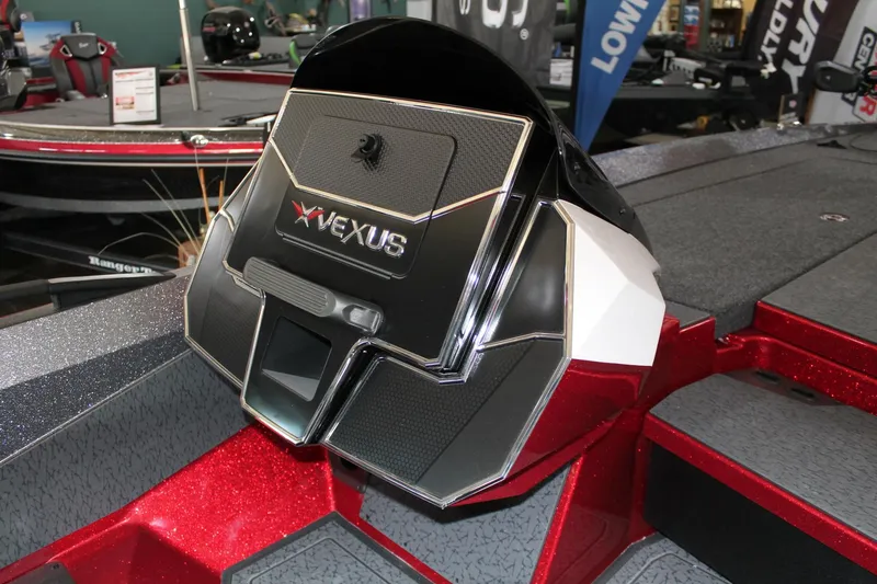 Slide: The Image of 2025 Vexus VXS21 boat console with sleek design and modern features. - 31