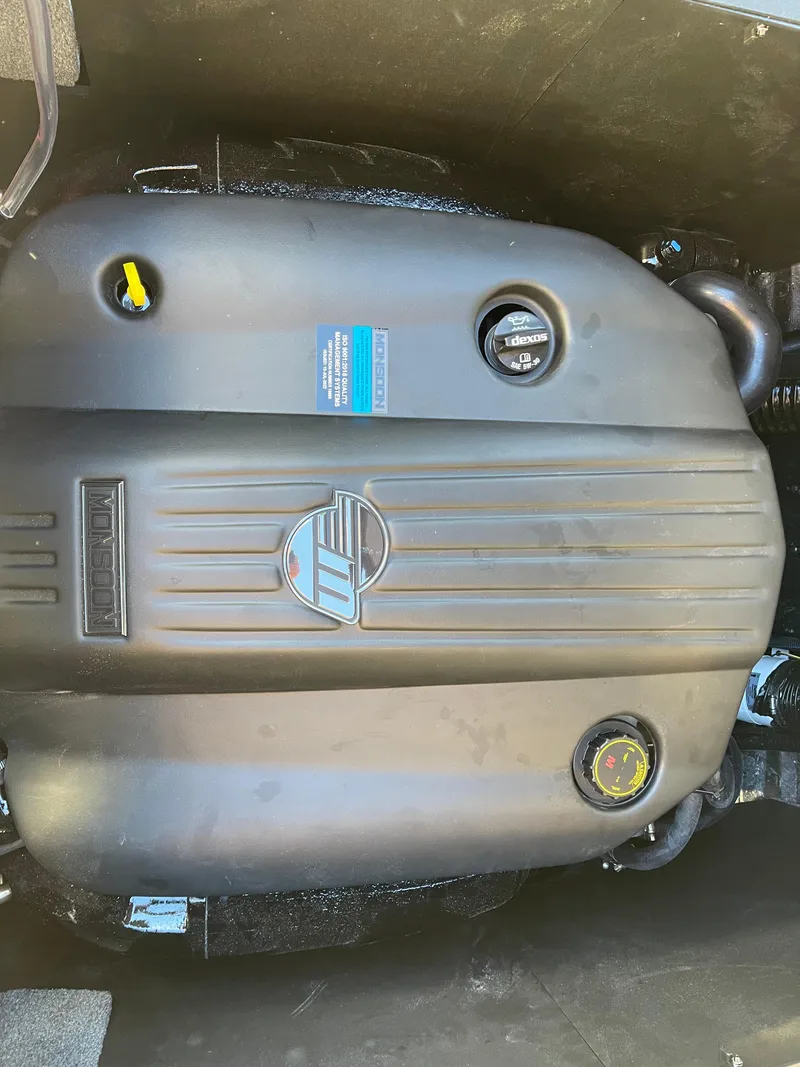 Slide: The Image of 2024 Malibu 22 LSV engine compartment showcasing modern design and components. - 11