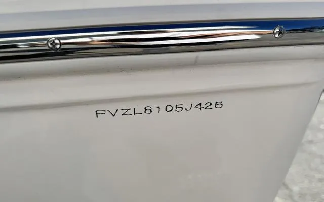 Slide: The Image of 2025 Bulls Bay 200 CC boat with visible hull identification number. - 7
