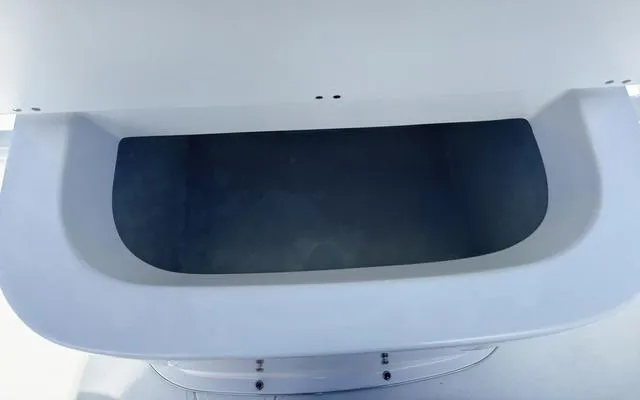 Slide: The Image of Storage compartment of 2025 Clearwater 2200 boat, featuring a sleek, modern design. - 19