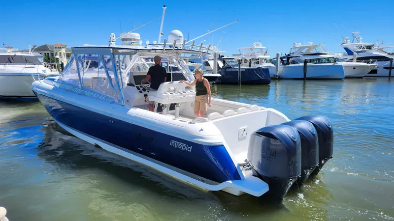 Slide: The Image of Intrepid 400 Cuddy 2011 - 5