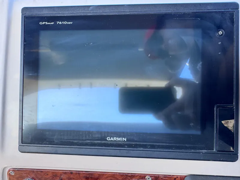 Slide: The Image of Garmin GPSmap 7610xsv on 1999 Regal 322 Commodore boat dashboard. - 41