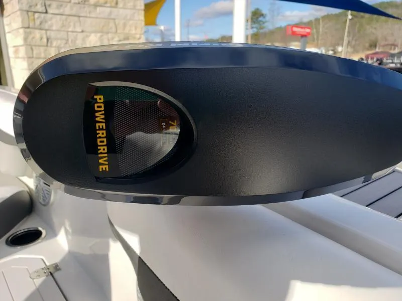 Slide: The Image of 2024 Starcraft SVX 190 OB boat with PowerDrive motor detail. - 13