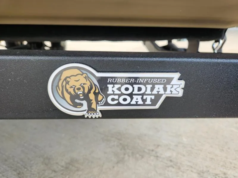 Slide: The Image of Sticker on a 2024 G3 17 SC featuring "Rubber-Infused Kodiak Coat" with bear logo. - 8