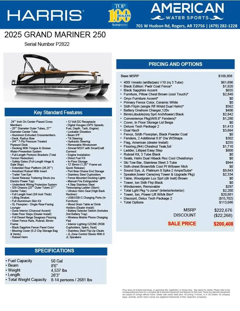 Slide: The Image of Harris Grand Mariner 250 2025 - 29