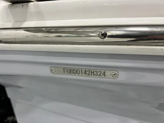 Slide: The Image of 2024 Chaparral 21 SSi boat hull identification number plate. - 5