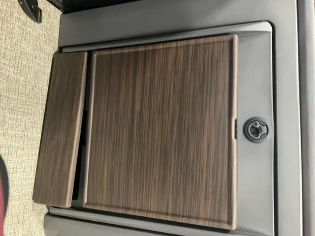 Slide: The Image of 2025 Bennington M Quad Bench 26 MFB with wood finish panel and lock. - 9