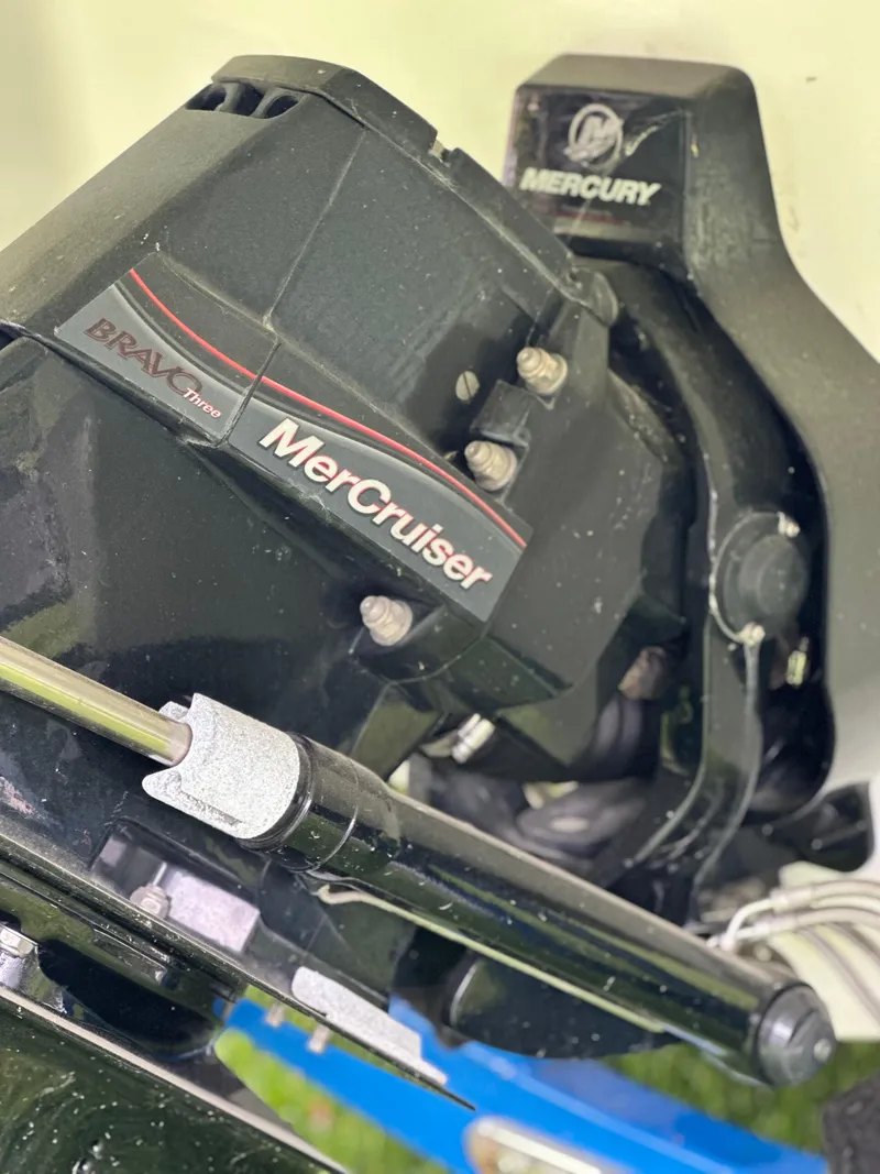 Slide: The Image of Close-up of a 2017 Monterey M6 MerCruiser engine component. - 31