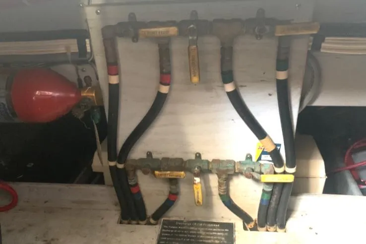 Slide: The Image of Silverton 372 Motor Yacht 1996 - 61