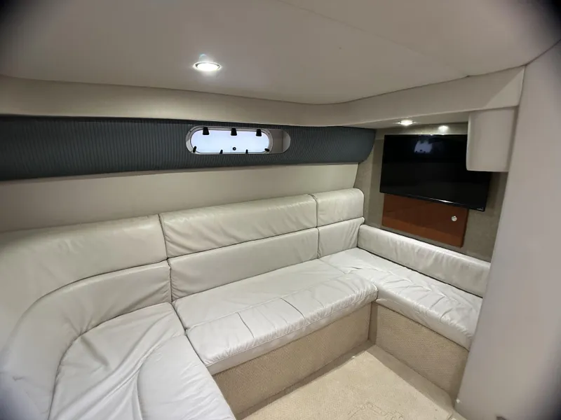 Slide: The Image of Luxurious interior of a 2006 Formula 40 PC yacht with plush seating and modern amenities. - 37