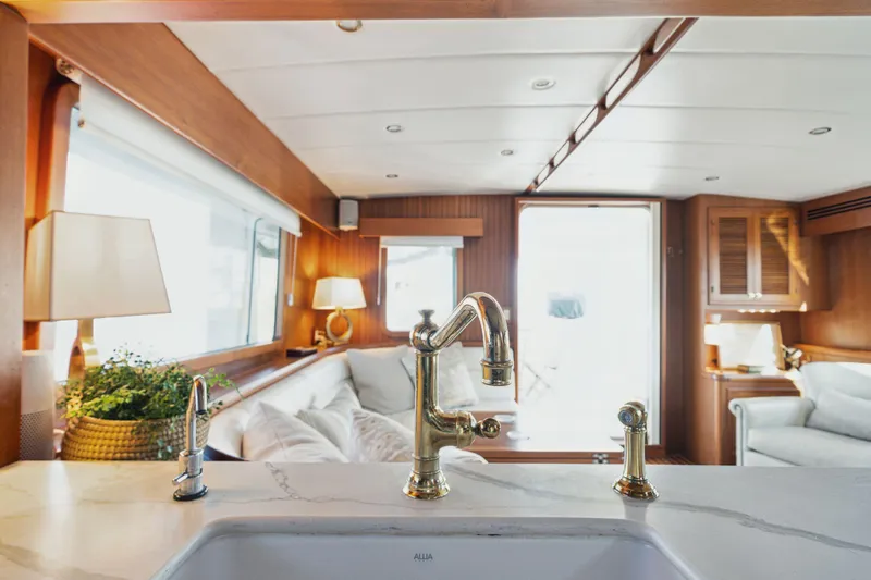 Slide: The Image of Brass galley faucet - 11