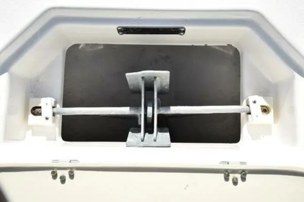 Slide: The Image of Anchor storage compartment of 2022 NauticStar 2302 Legacy boat. - 18