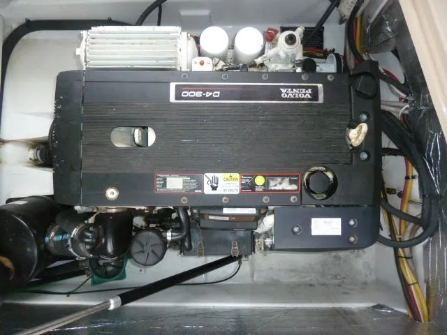 Slide: The Image of Engine compartment of a 2013 Ranger Tugs R-31 with Volvo Penta D4-300 engine. - 20