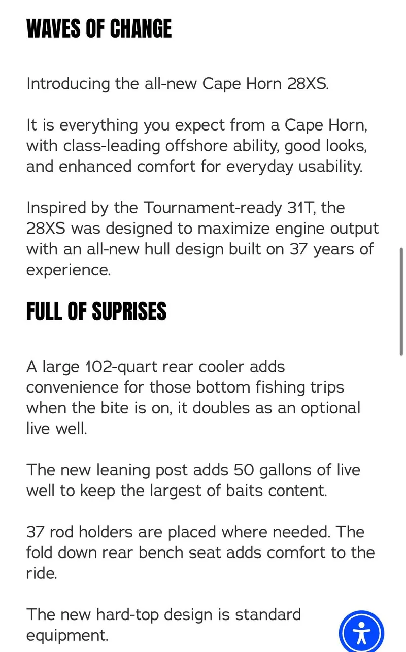 Slide: The Image of Cape Horn 28 XS 2025 - 65