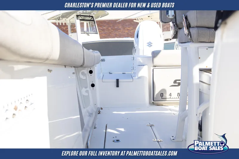 Slide: The Image of 2022 Sea Pro 259 Center Console boat interior at Palmetto Boat Sales. - 26