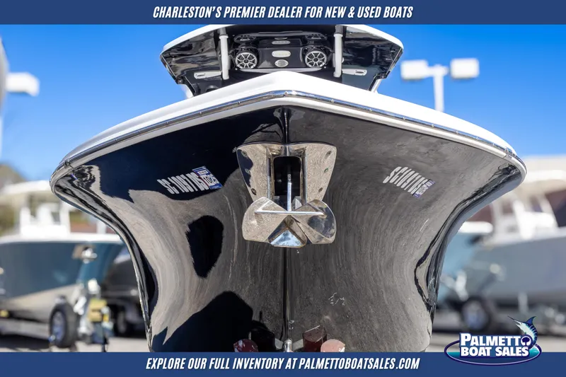 Slide: The Image of 2022 Sea Pro 259 Center Console boat displayed at Palmetto Boat Sales. - 3