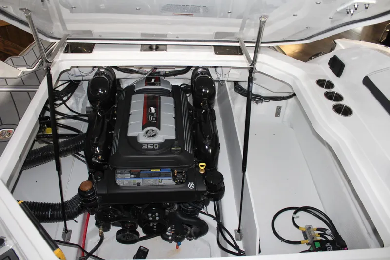 Slide: The Image of 2025 Cobalt R6 engine compartment showcasing powerful 350 horsepower engine. - 47