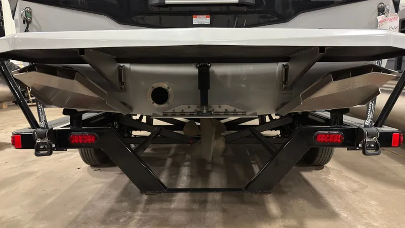 Slide: The Image of Rear view of a 2021 ATX Surf Boats 20 Type-S on trailer. - 3