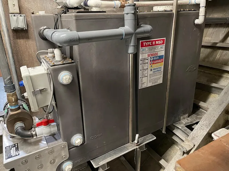 Slide: The Image of Type II MSD sewage system on a 2002 custom offshore supply vessel. - 15