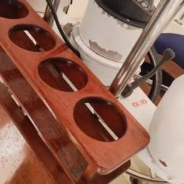 Slide: The Image of Teak Drink Holders... Cheers! - 11