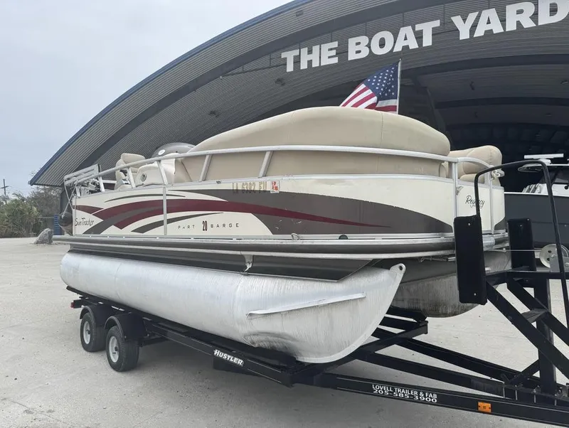 Slide: The Image of Sun Tracker Party Barge 20 2008 - 3