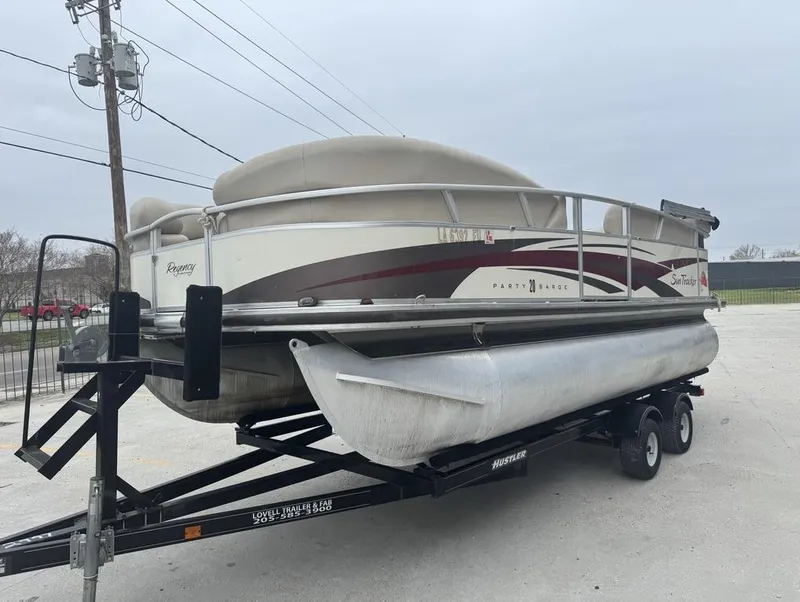 Slide: The Image of Sun Tracker Party Barge 20 2008 - 9