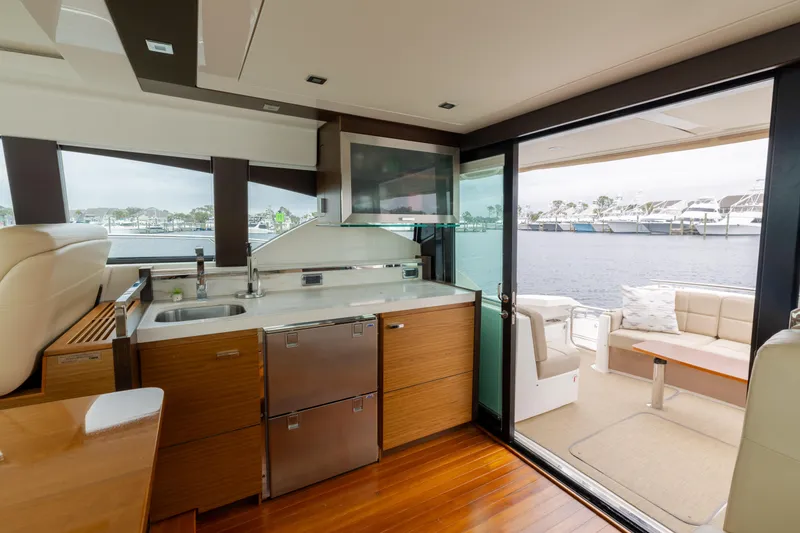 Slide: The Image of 2015 Tiara Yachts 44 Coupe- SILVER LINING- Galley - 6